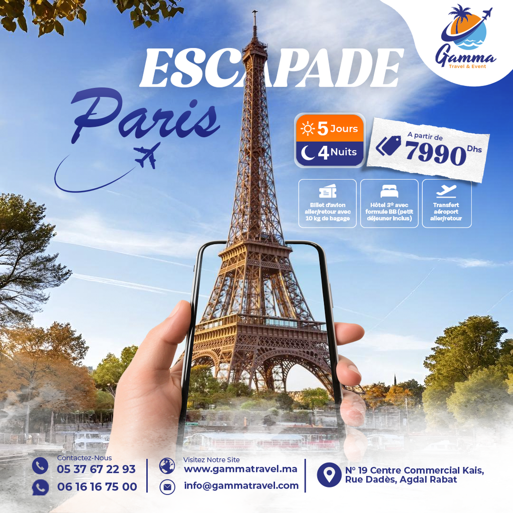 Escapade Paris