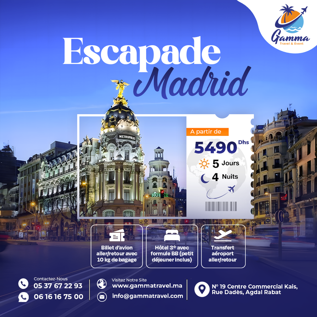 Escapade Madrid